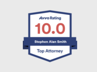 Avvo Rating 10.0 — Stephen Alan Smith, Top Attorney
